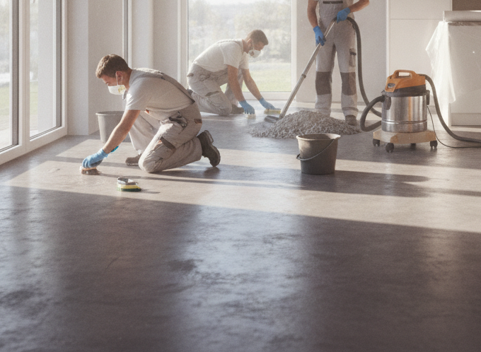 post-construction cleaning